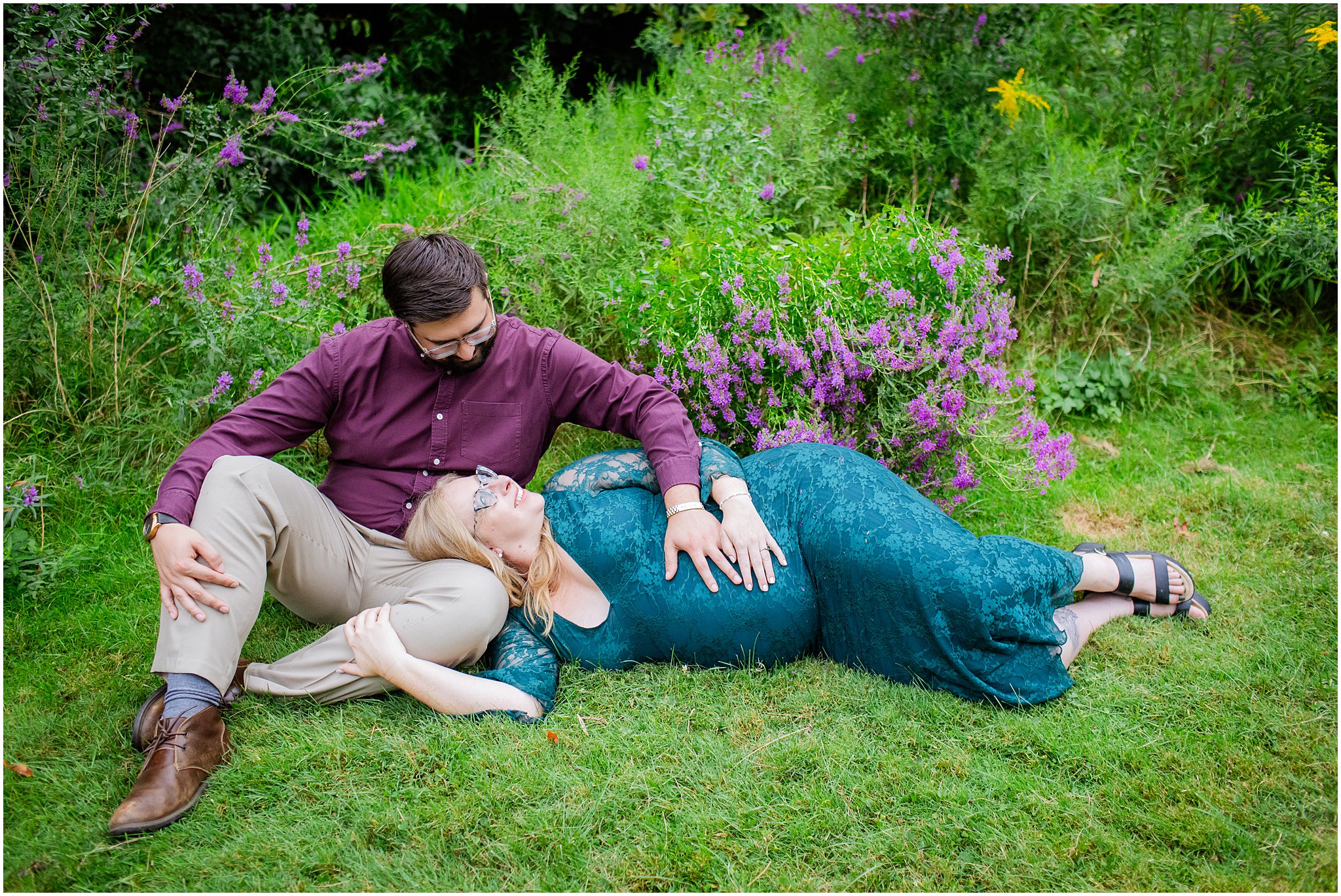 Clark Reservation Maternity portraits in Jamesville NY